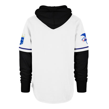KANSAS CITY ROYALS COOPERSTOWN TRIFECTA '47 SHORTSTOP HOOD PULLOVER