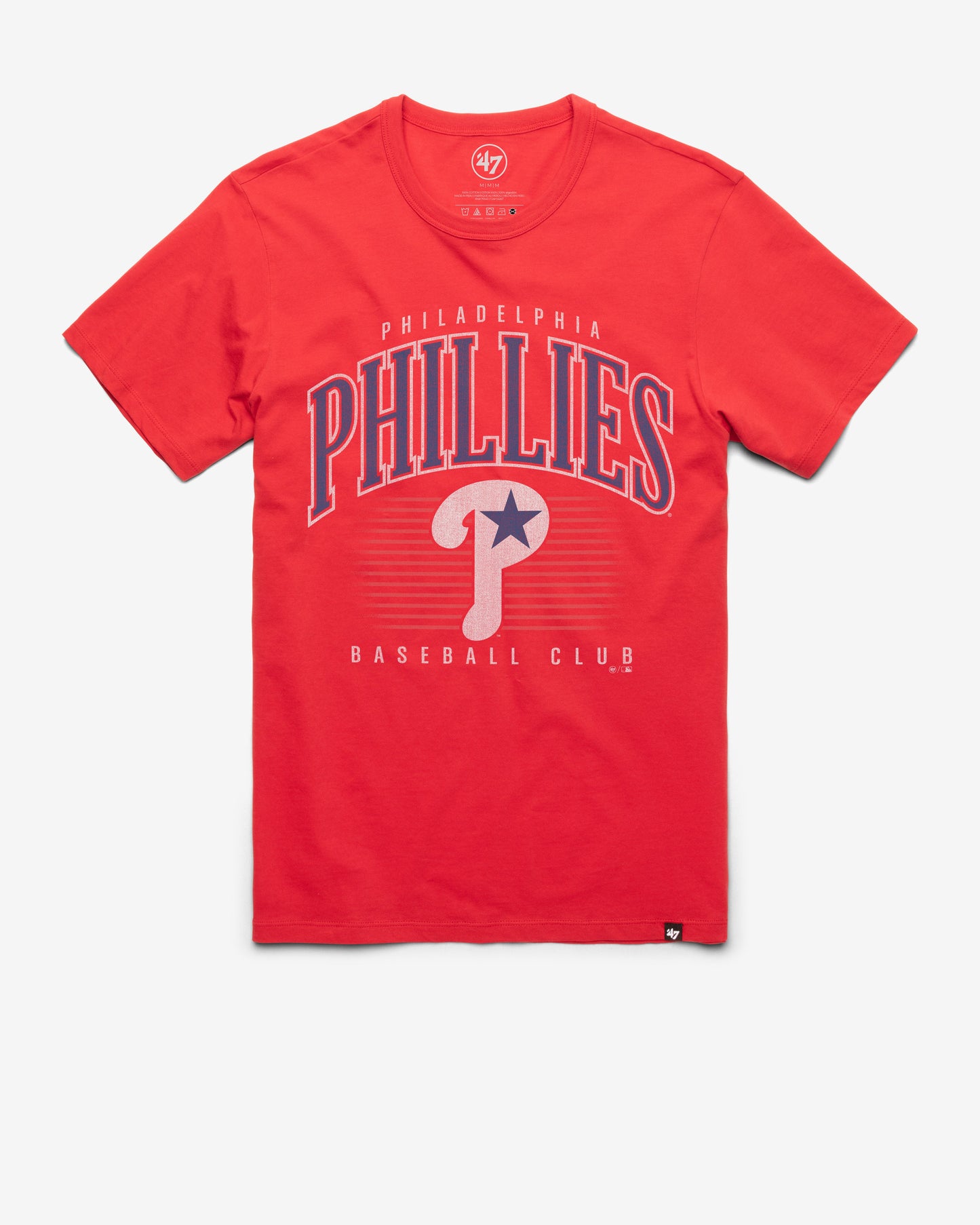 PHILADELPHIA PHILLIES COOPERSTOWN DOUBLE HEADER '47 FRANKLIN TEE