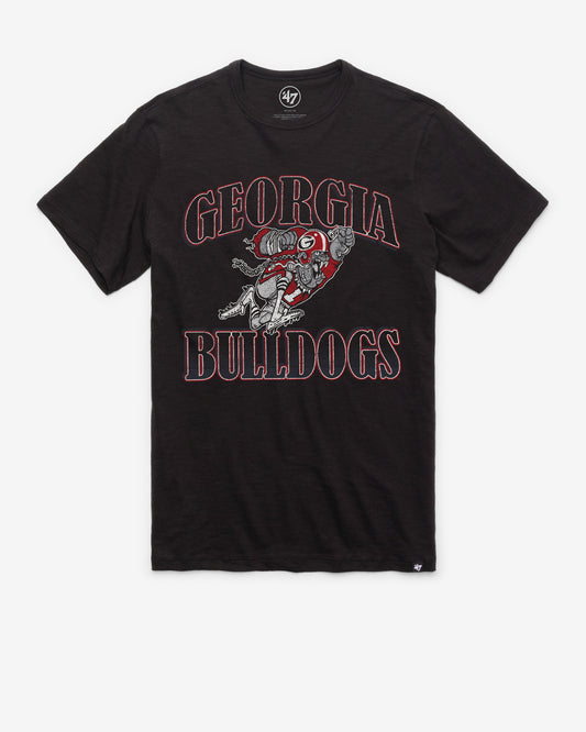 GEORGIA BULLDOGS VINTAGE OVERRUN '47 SCRUM TEE