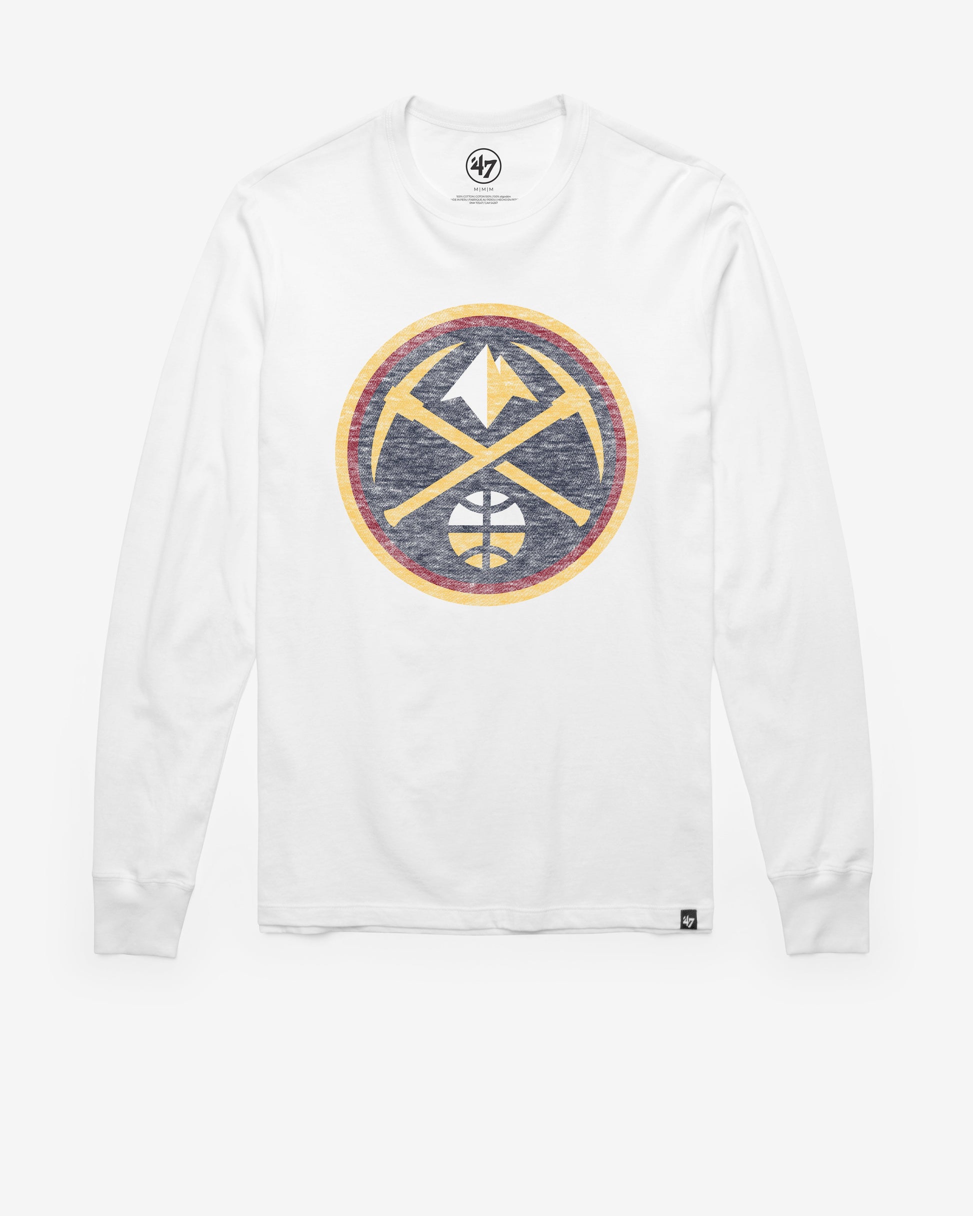 DENVER NUGGETS PREMIER '47 FRANKLIN LONG SLEEVE TEE