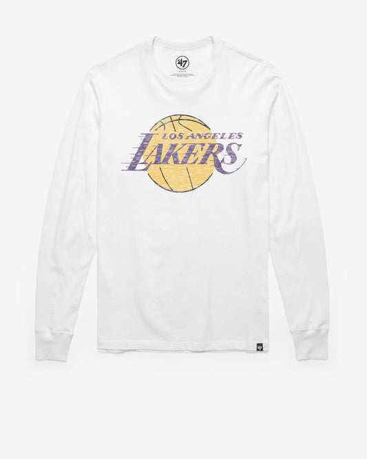 LOS ANGELES LAKERS PREMIER '47 FRANKLIN LONG SLEEVE TEE