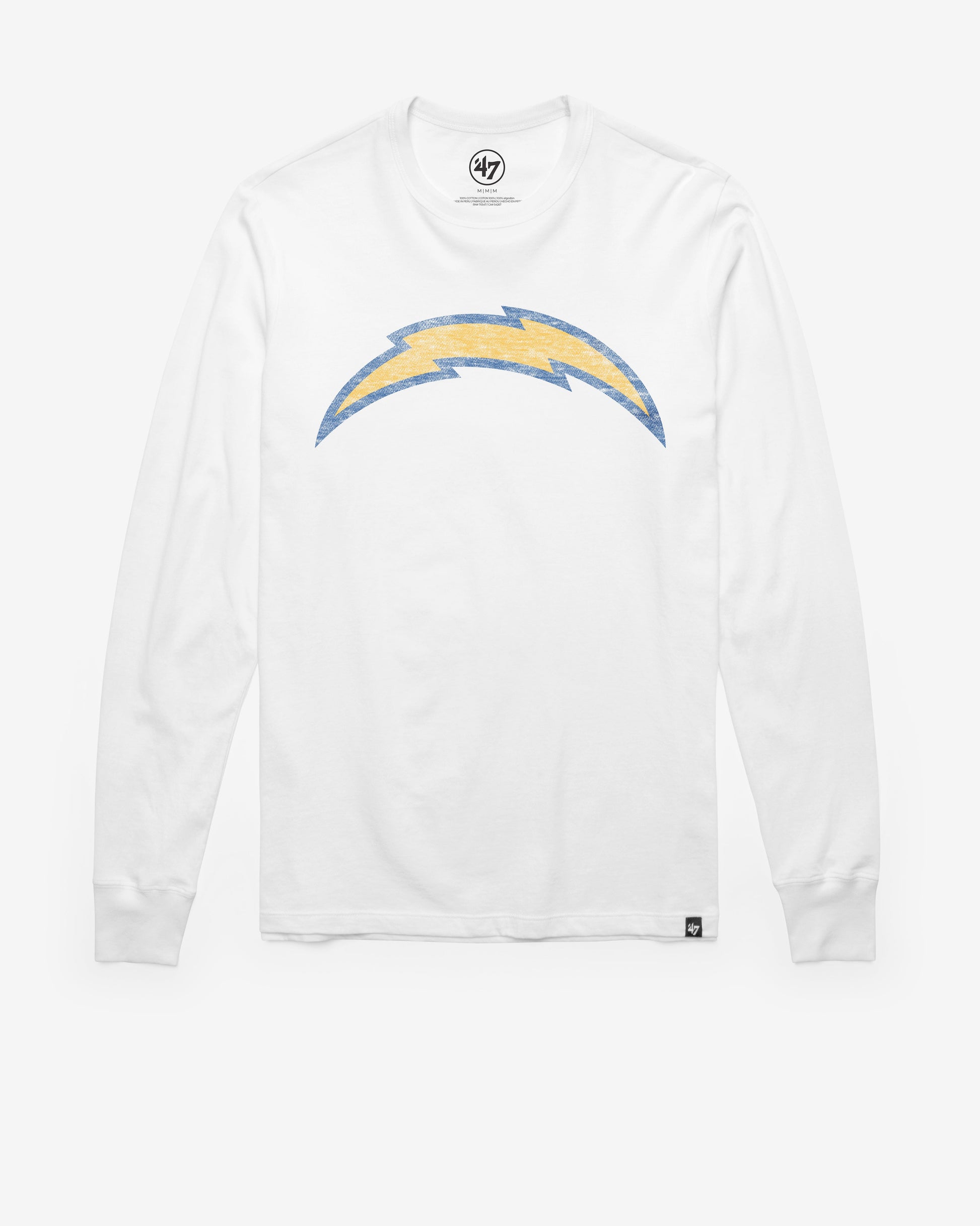 LOS ANGELES CHARGERS PREMIER '47 FRANKLIN LONG SLEEVE TEE
