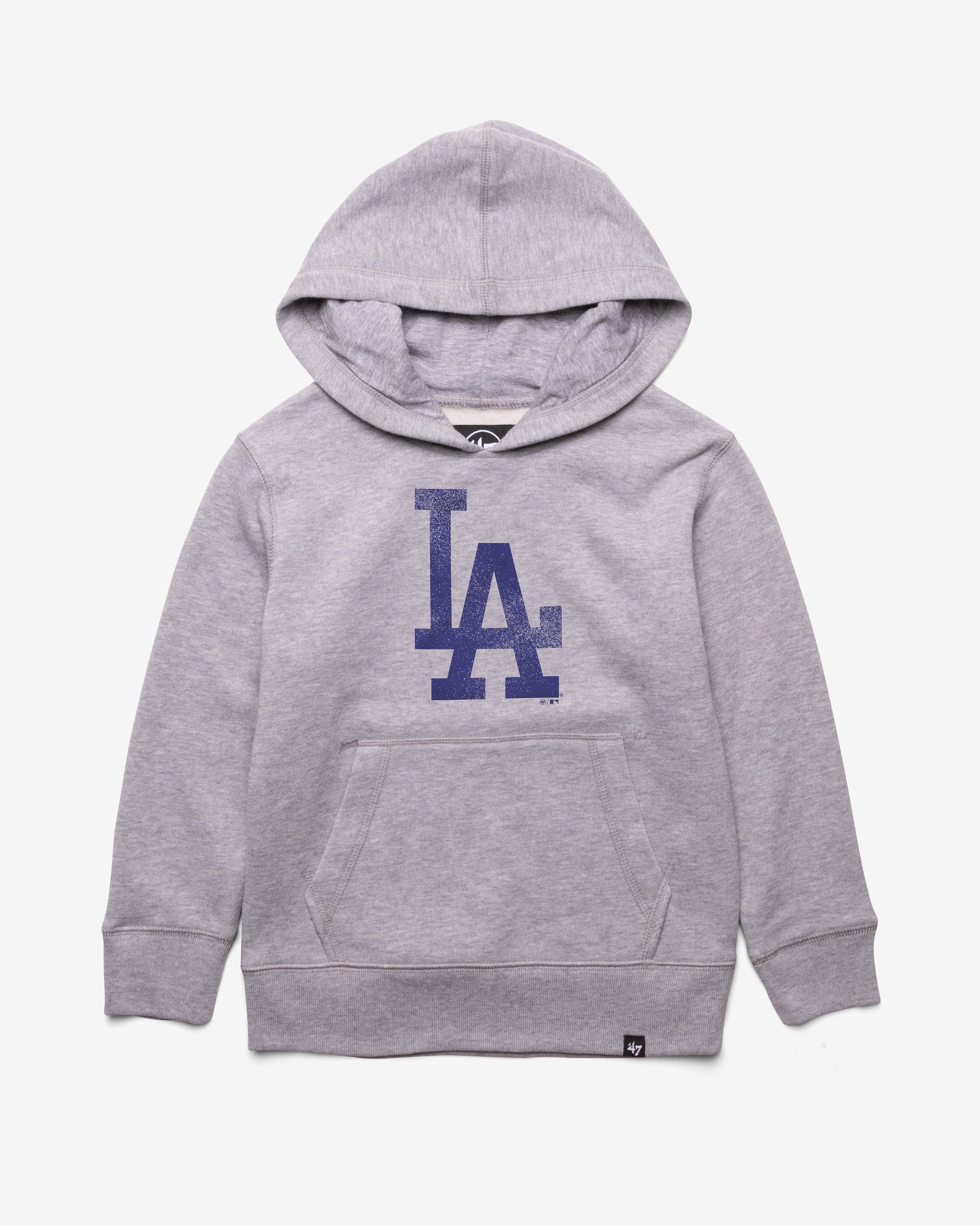 LOS ANGELES DODGERS DISTRESSED IMPRINT '47 KID'S HEADLNE HOOD
