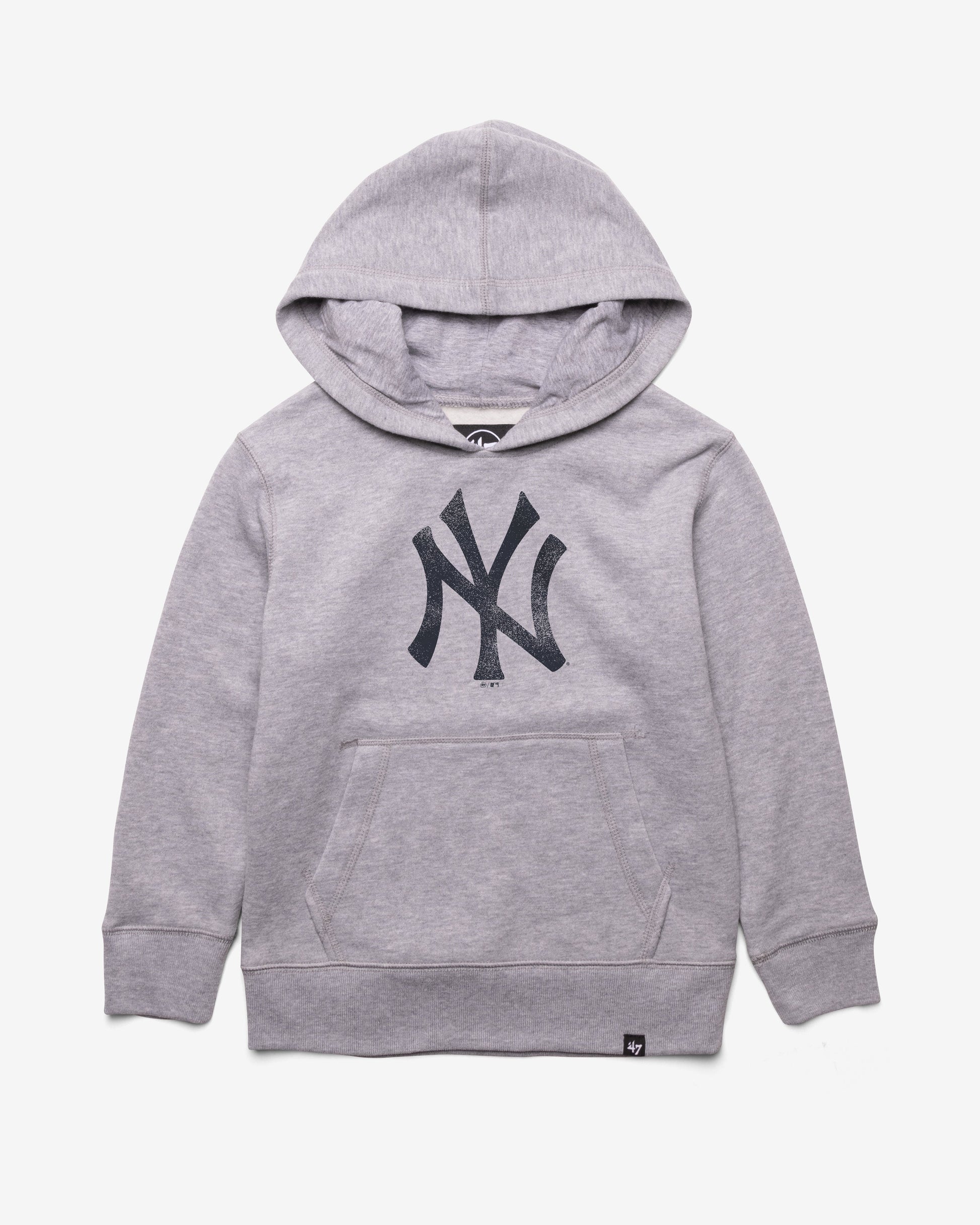 NEW YORK YANKEES DISTRESSED IMPRINT '47 KID'S HEADLNE HOOD