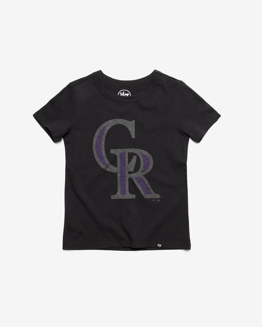 COLORADO ROCKIES PREMIER '47 KID'S FRANKLIN TEE