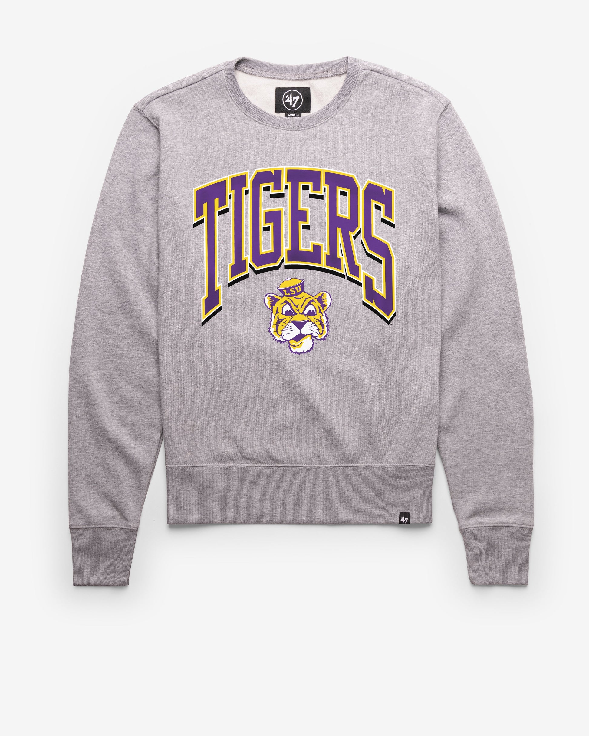 LOUISIANA STATE TIGERS LSU VINTAGE WALK TALL '47 HEADLINE CREW