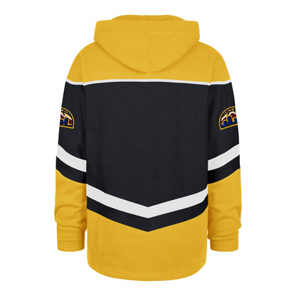 DENVER NUGGETS TRI SATIN '47 LAYUP LACER HOOD