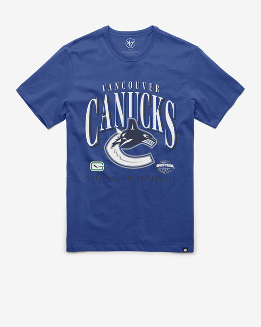 VANCOUVER CANUCKS CREASE '47 FRANKLIN TEE