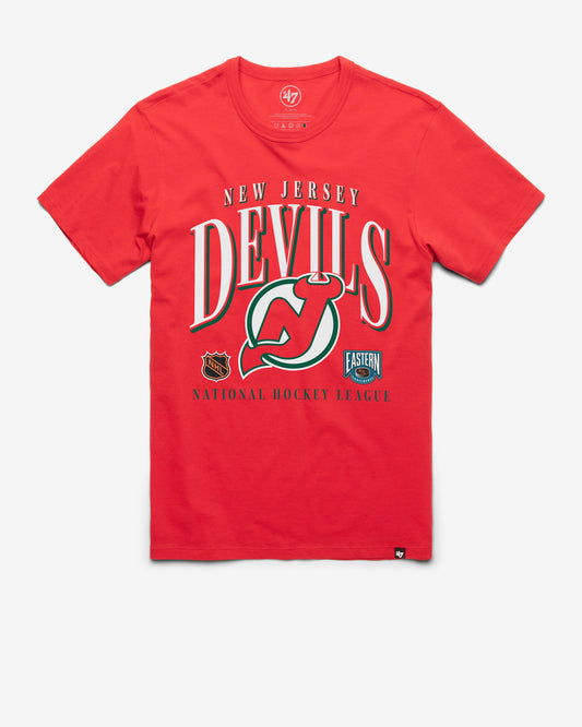 NEW JERSEY DEVILS VINTAGE CREASE '47 FRANKLIN TEE