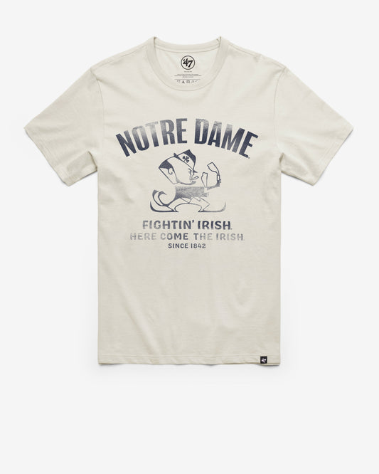 NOTRE DAME FIGHTING IRISH VINTAGE WIDE OPEN '47 FRANKLIN TEE