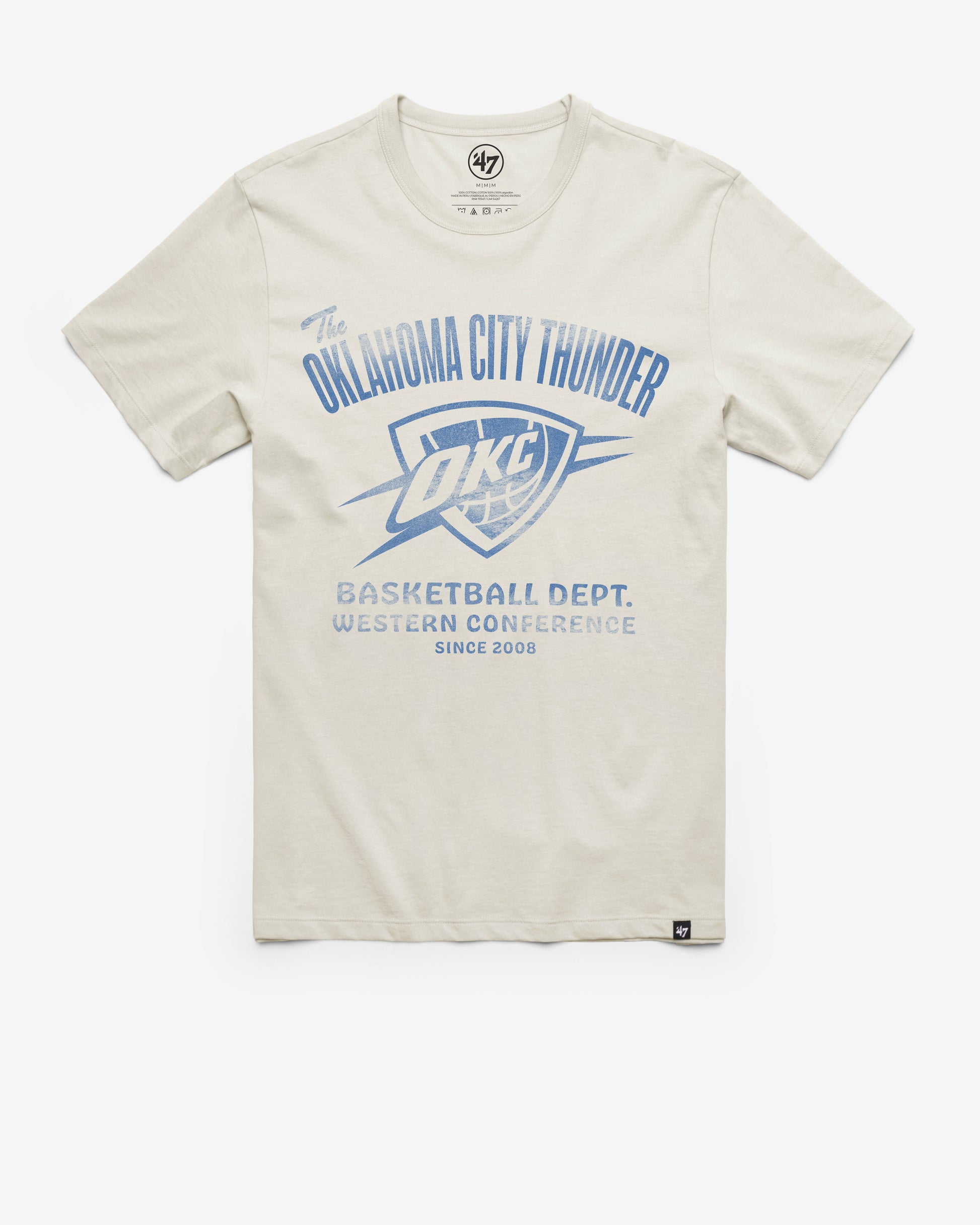 OKLAHOMA CITY THUNDER WIDE OPEN '47 FRANKLIN TEE