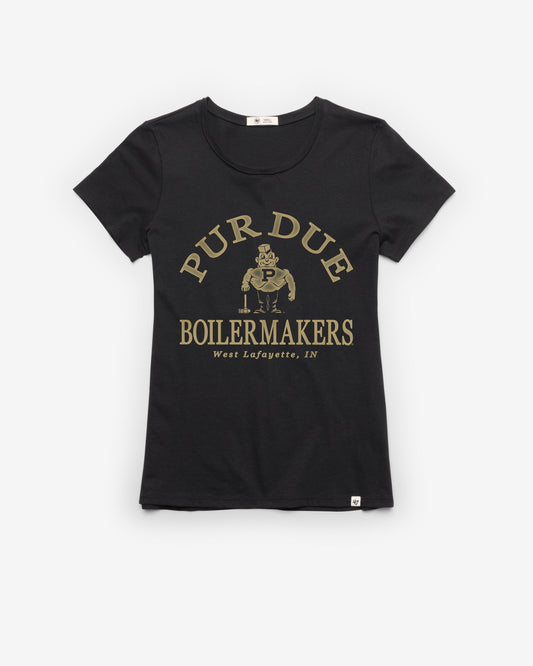 PURDUE BOILERMAKERS VINTAGE FRESH START '47 FRANKIE TEE WOMENS