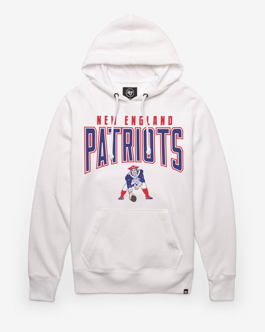NEW ENGLAND PATRIOTS HISTORIC TEAM ELEMENTS '47 ARCH HEADLINE HOOD