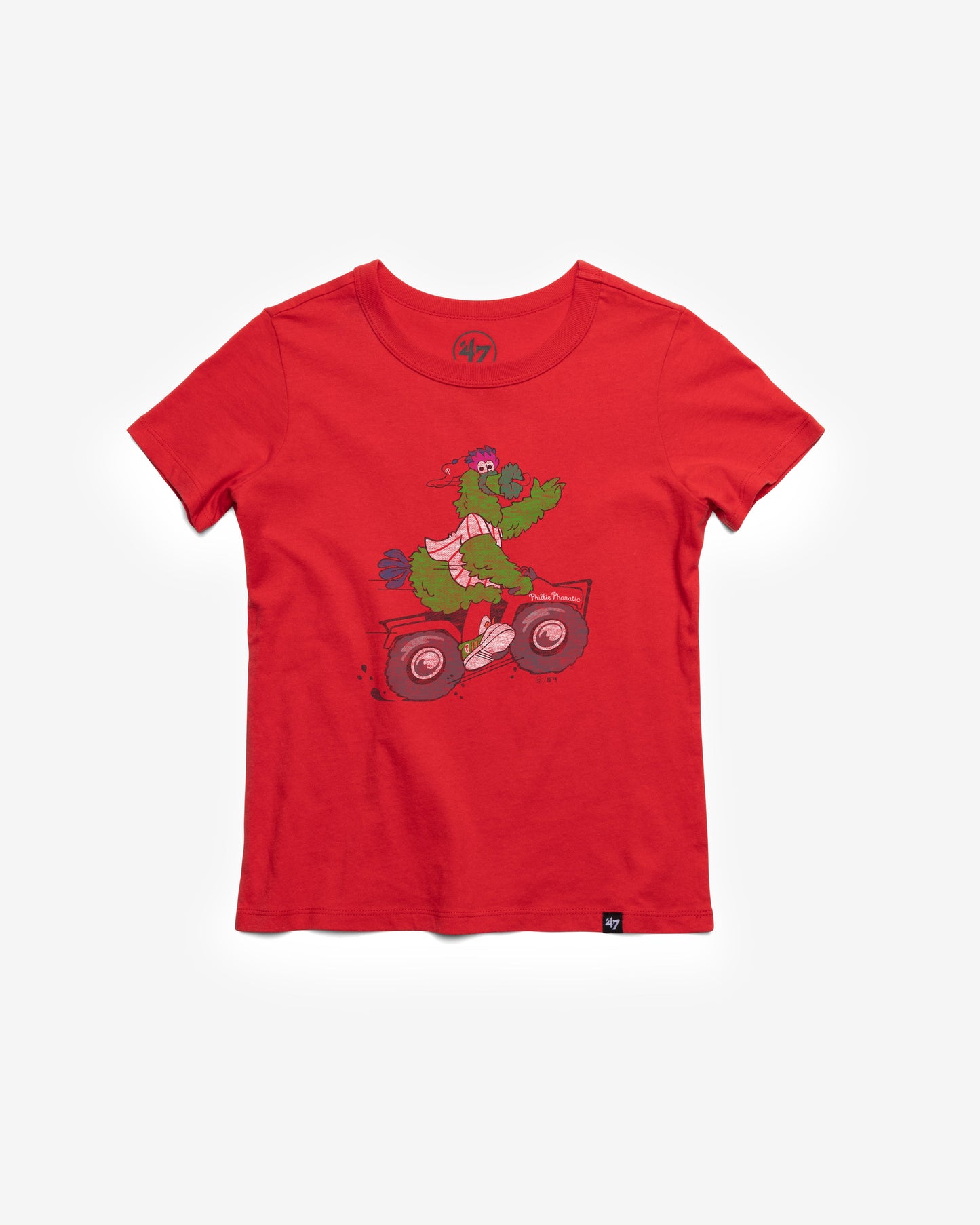 PHILADELPHIA PHILLIES MASCOT PREMIER '47 KID'S FRANKLIN TEE