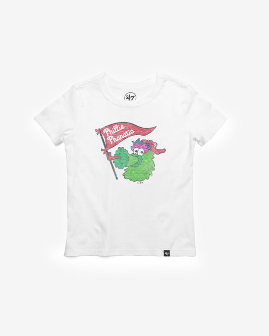 PHILADELPHIA PHILLIES MASCOT PREMIER '47 KID'S FRANKLIN TEE