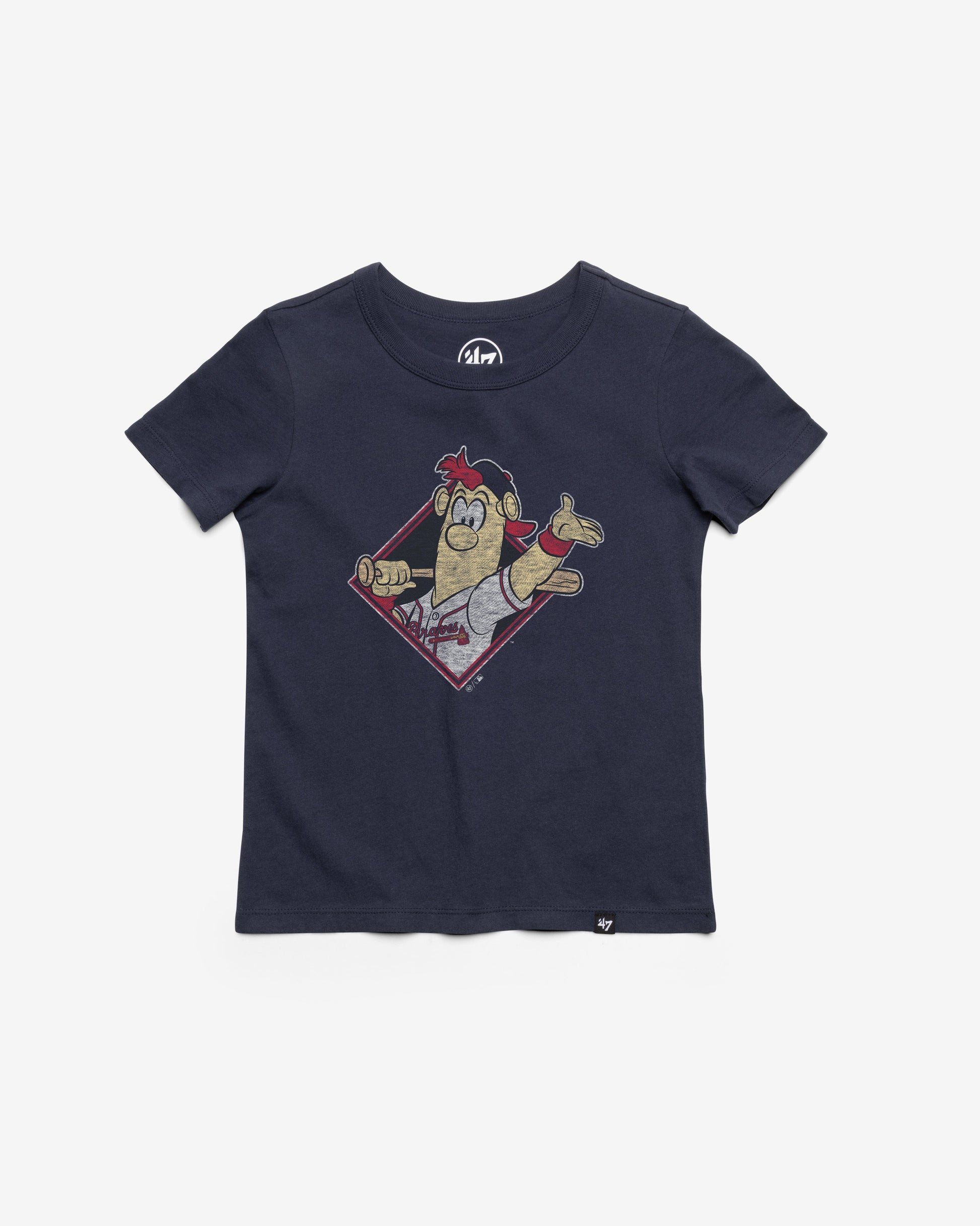 ATLANTA BRAVES MASCOT PREMIER '47 KID'S FRANKLIN TEE