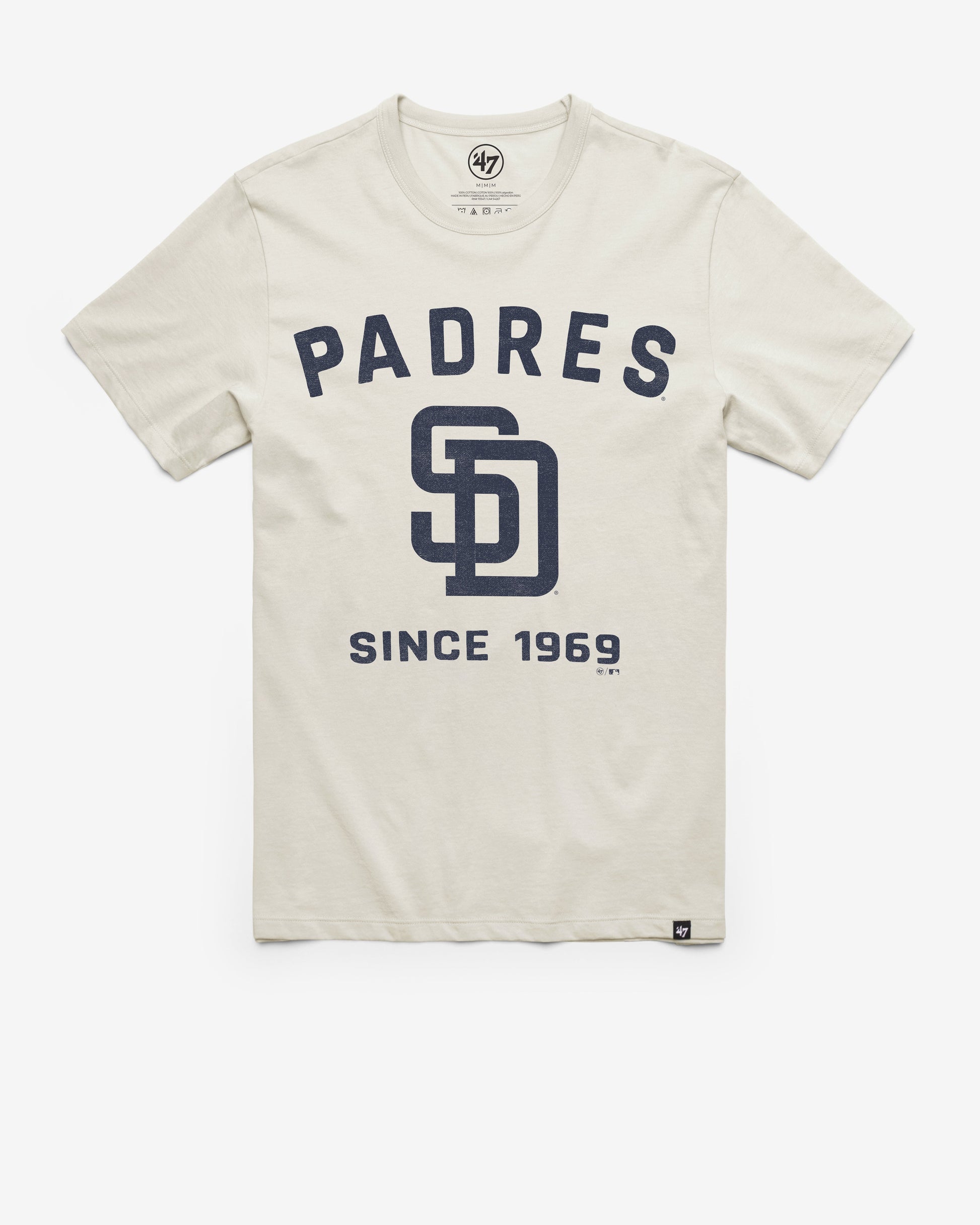 SAN DIEGO PADRES COOPERSTOWN DUSTER FRANKLIN TEE M