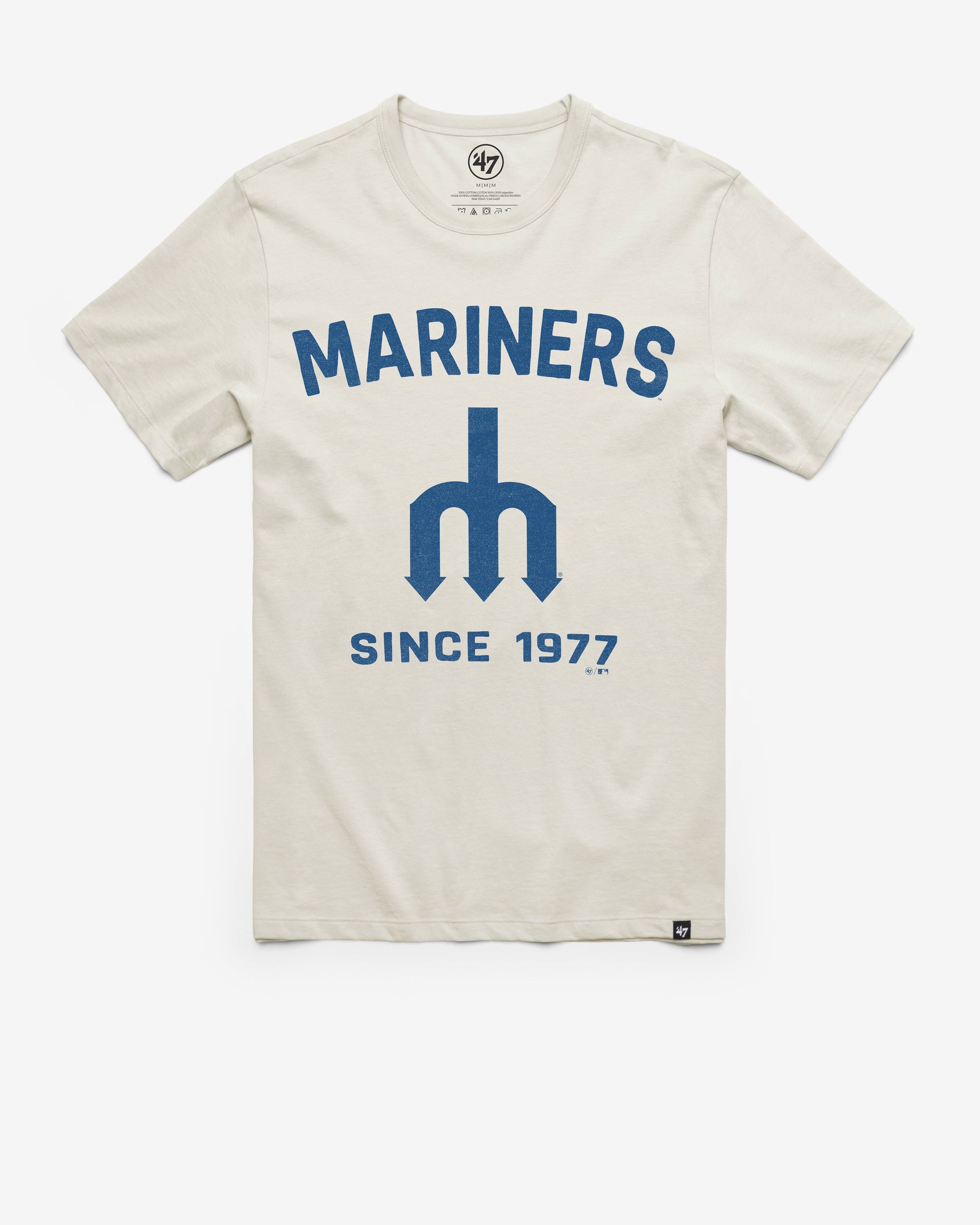 SEATTLE MARINERS COOPERSTOWN DUSTER '47 FRANKLIN TEE