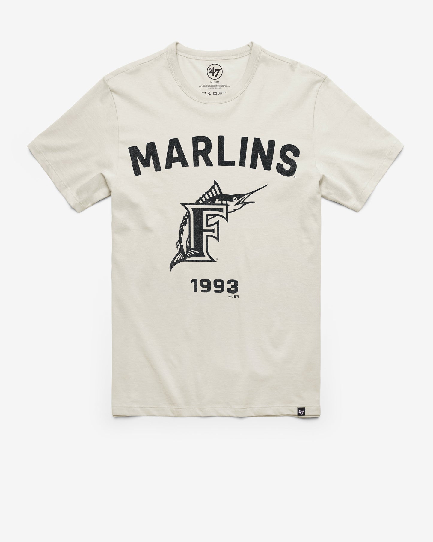 MIAMI MARLINS COOPERSTOWN DUSTER '47 FRANKLIN TEE