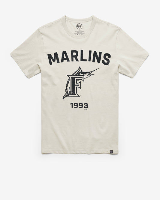 MIAMI MARLINS COOPERSTOWN DUSTER '47 FRANKLIN TEE