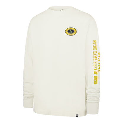 NOTRE DAME FIGHTING IRISH TIDE SWEEP MONTAUK '47 FOUNDATION LONG SLEEVE TEE