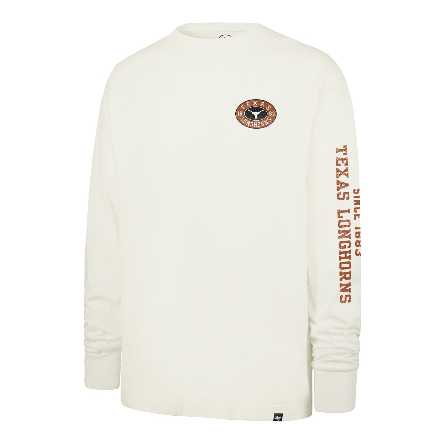 TEXAS LONGHORNS TIDE SWEEP MONTAUK '47 FOUNDATION LONG SLEEVE TEE