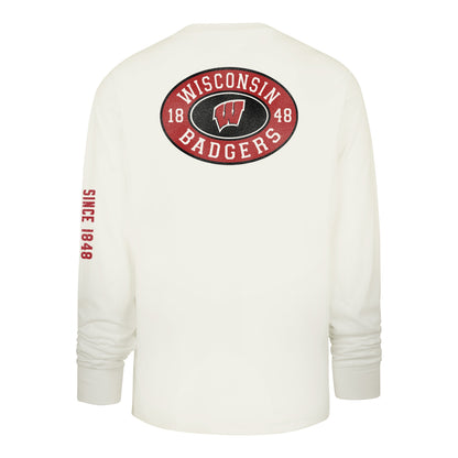WISCONSIN BADGERS TIDE SWEEP '47 MONTAUK FOUNDATION LONG SLEEVE TEE