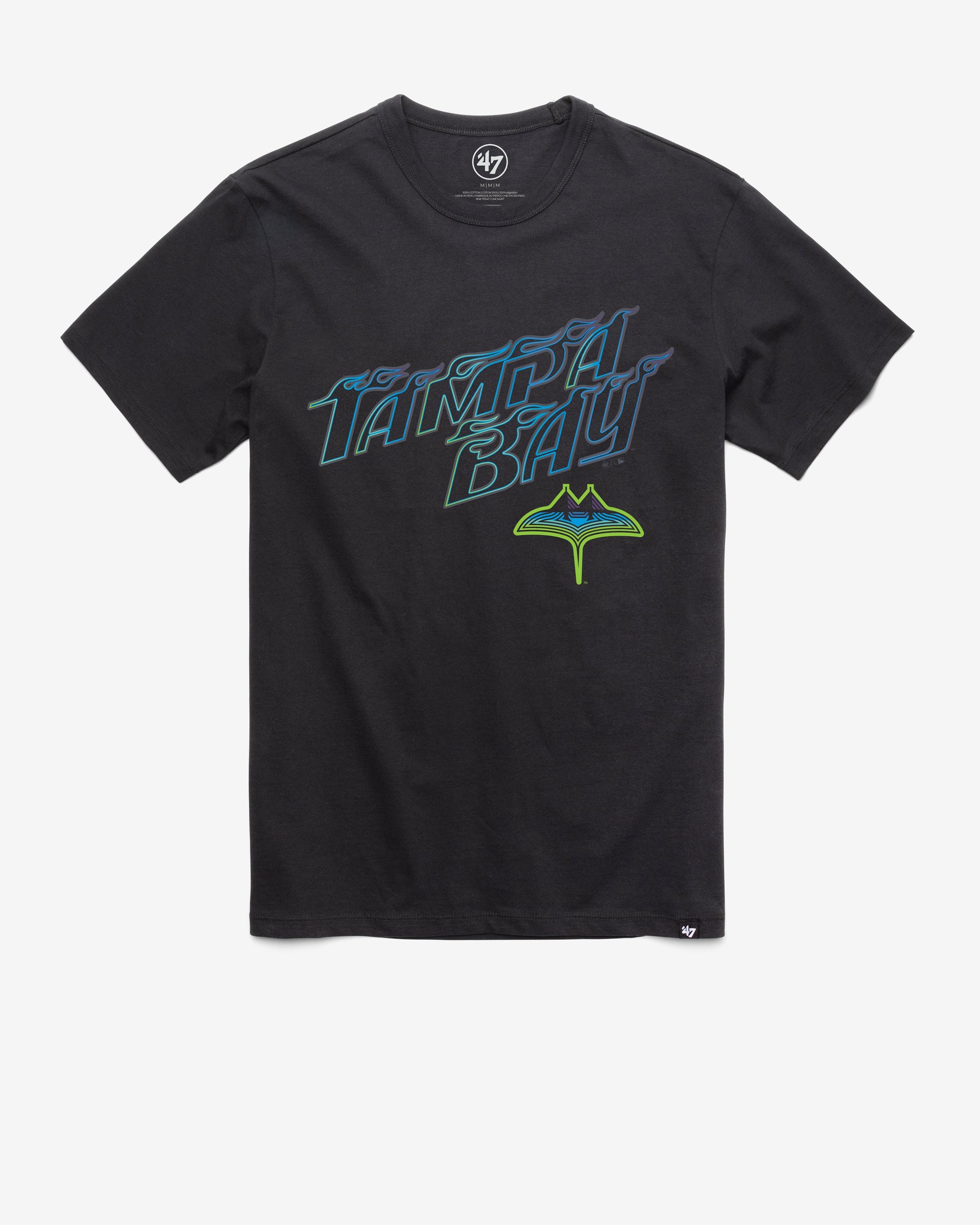 TAMPA BAY RAYS CITY CONNECT PREGAME '47 FRANKLIN TEE