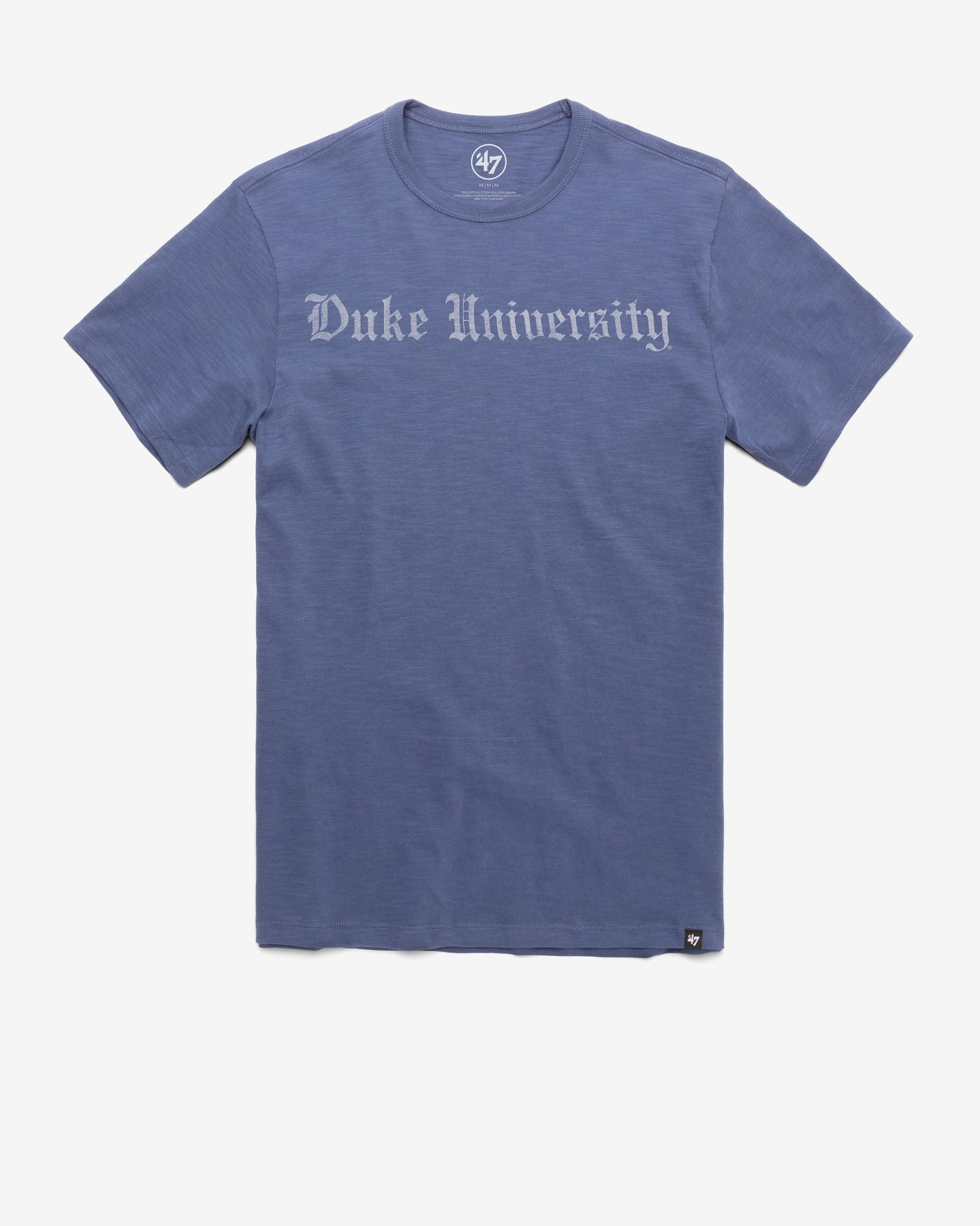 DUKE BLUE DEVILS GRIT WORDMARK '47 SCRUM TEE