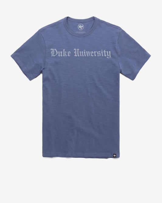 DUKE BLUE DEVILS GRIT WORDMARK '47 SCRUM TEE