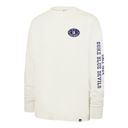 DUKE BLUE DEVILS TIDE SWEEP '47 MONTAUK FOUNDATION LONG SLEEVE TEE