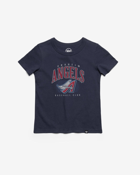 LOS ANGELES ANGELS COOPERSTOWN DOUBLE HEADER '47 KID'S FRANKLIN TEE