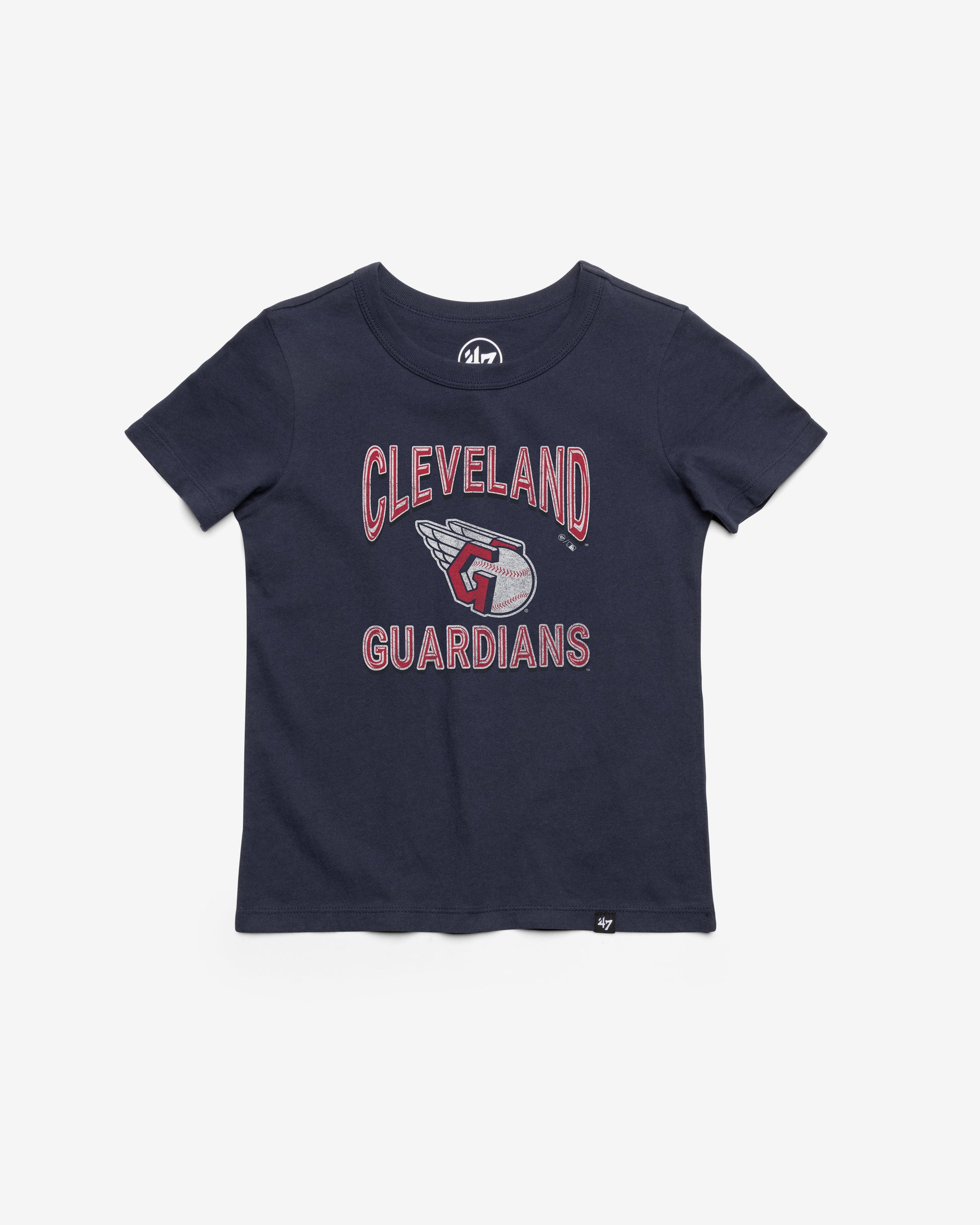 CLEVELAND GUARDIANS FAN OUT '47 KID'S FRANKLIN TEE