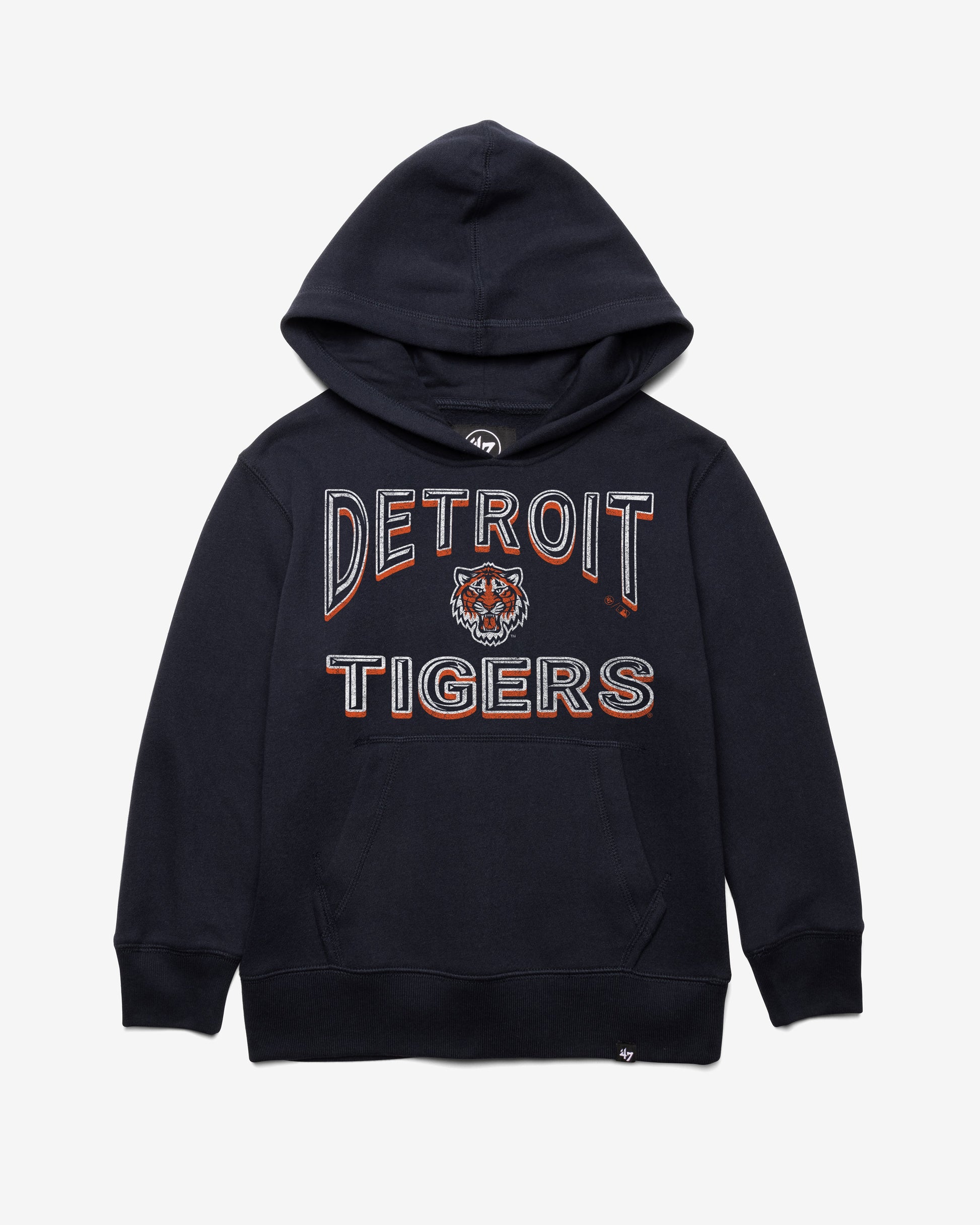 DETROIT TIGERS FAN OUT '47 KID'S HEADLINE HOOD