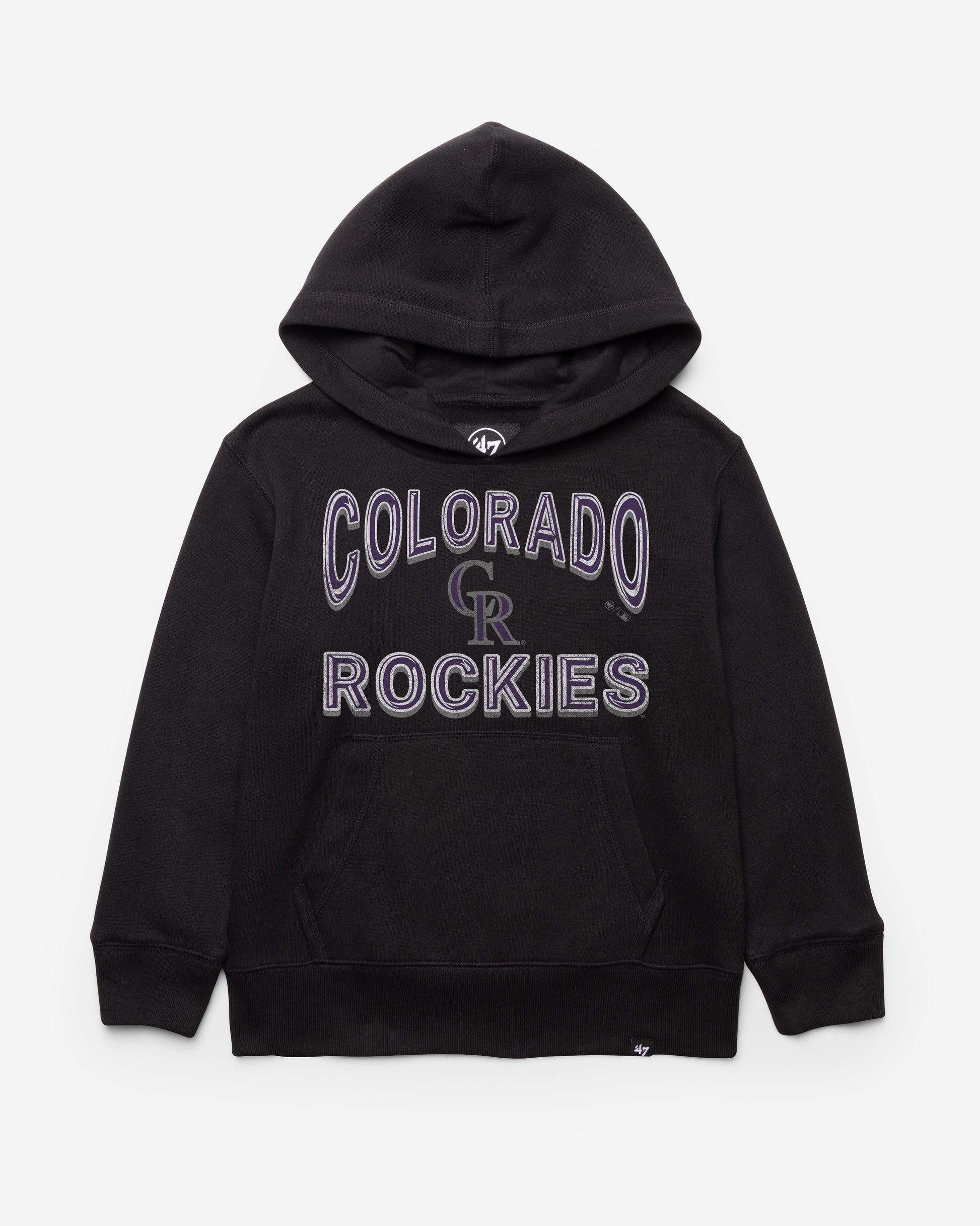 COLORADO ROCKIES FAN OUT '47 KID'S HEADLINE HOOD