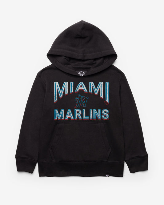 MIAMI MARLINS FAN OUT '47 KID'S HEADLINE HOOD