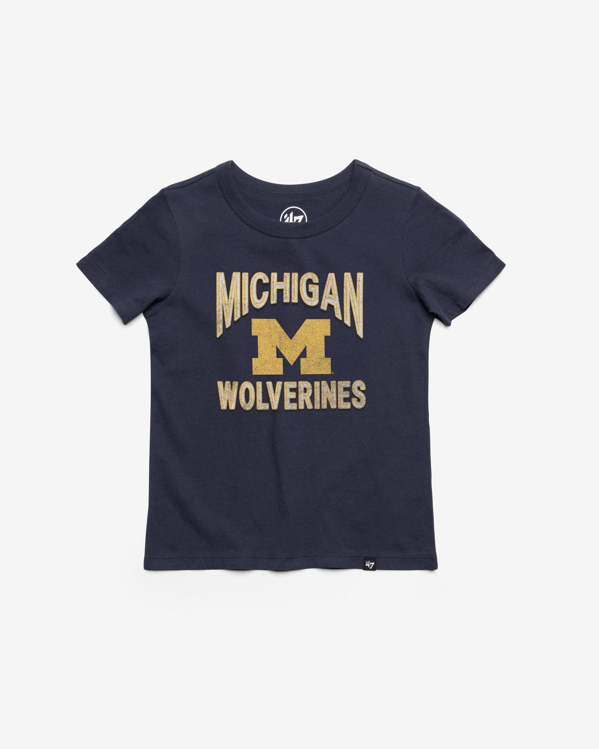 MICHIGAN WOLVERINES FAN OUT '47 KID'S FRANKLIN TEE
