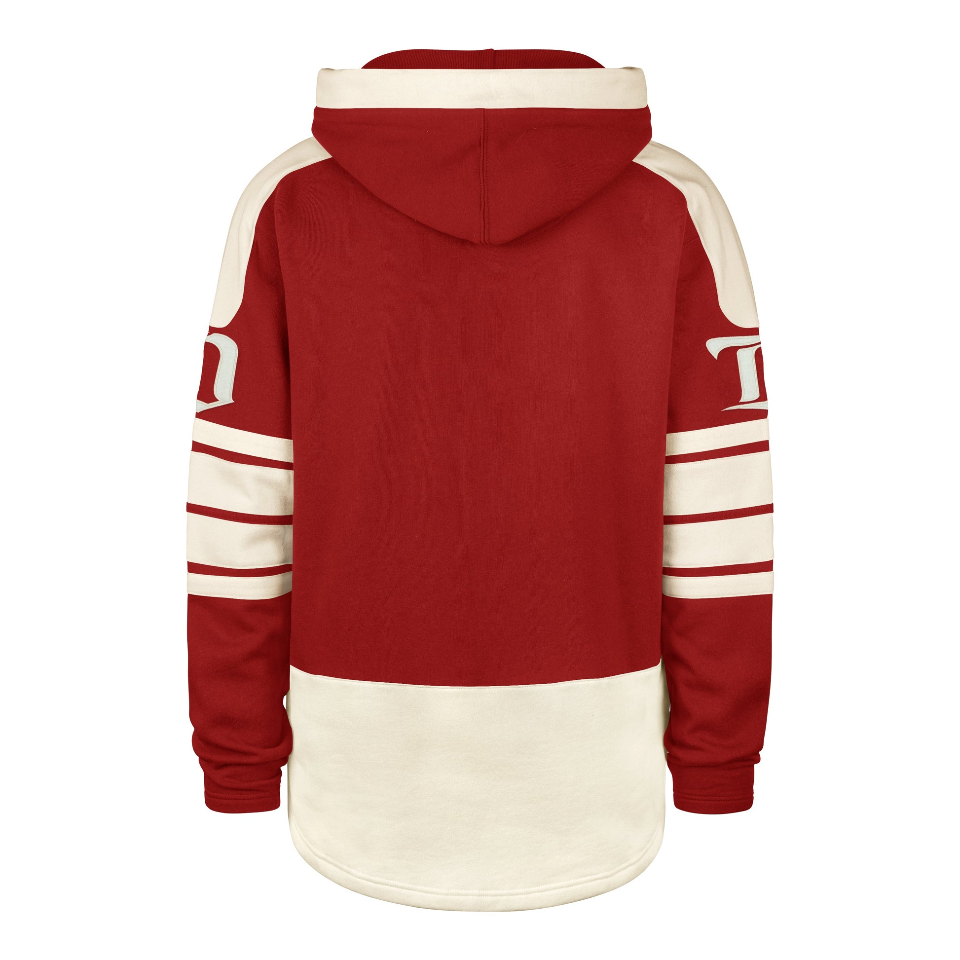 OLD TIME HOCKEY DETROIT RED WINGS VINTAGE BLUE LINE HERITAGE '47 LACER