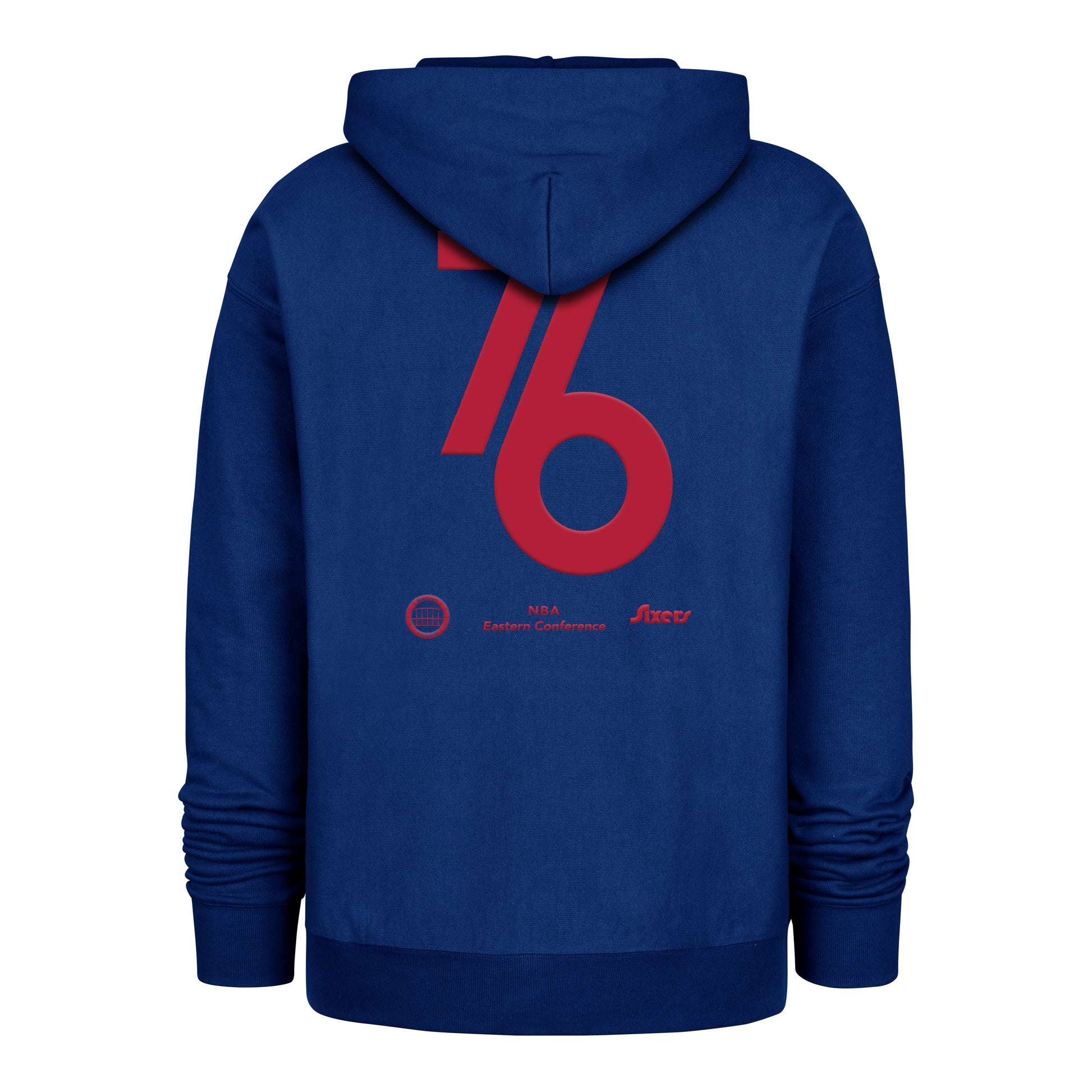 PHILADELPHIA 76ERS CITY EDITION DOUBLE CROSSOVER '47 FOUNDATION HOOD