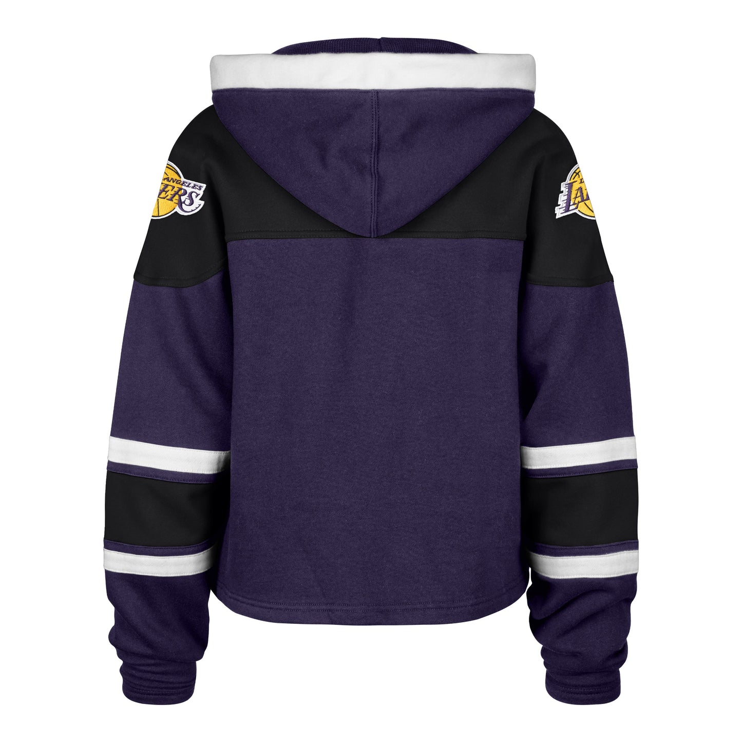 LOS ANGELES LAKERS CITY EDITION CROPPED SUPERIOR '47 LACER HOOD WOMENS