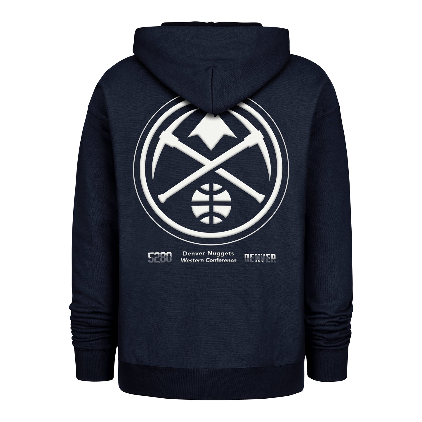 DENVER NUGGETS CITY EDITION DOUBLE CROSSOVER '47 FOUNDATION HOOD