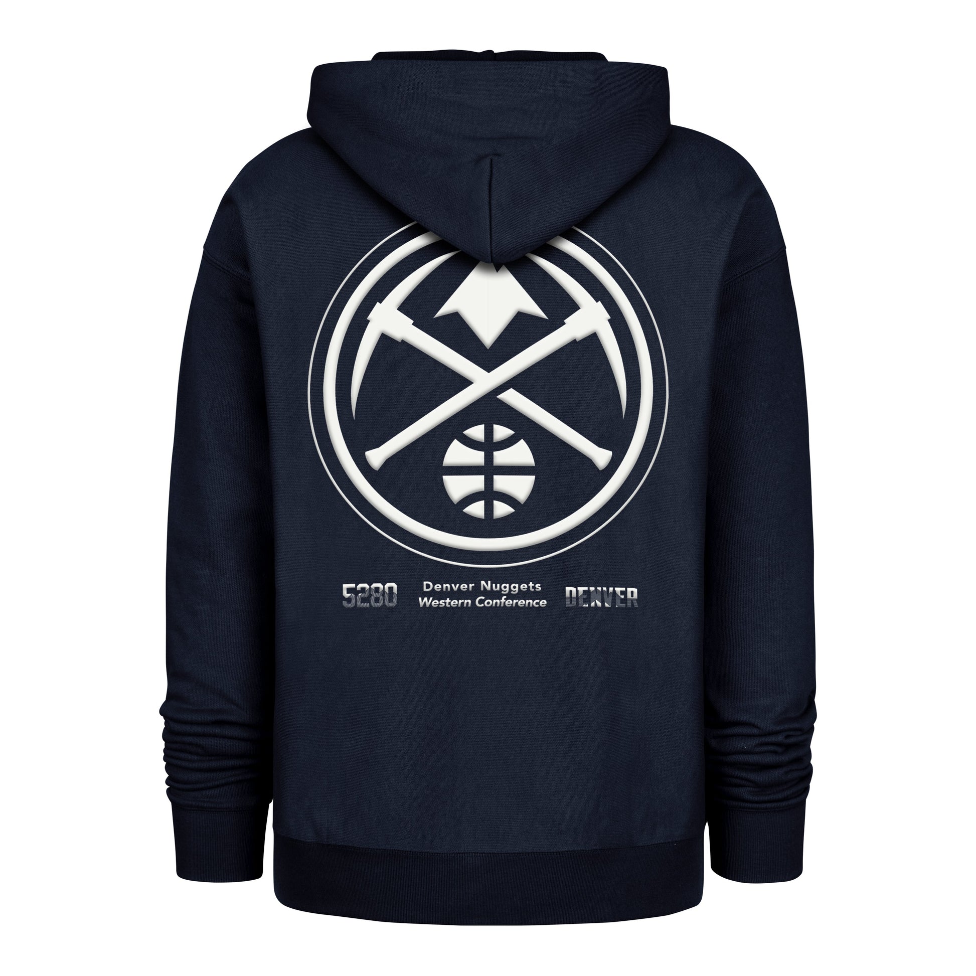 DENVER NUGGETS CITY EDITION DOUBLE CROSSOVER '47 FOUNDATION HOOD