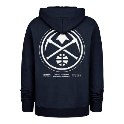 DENVER NUGGETS CITY EDITION DOUBLE CROSSOVER '47 FOUNDATION HOOD