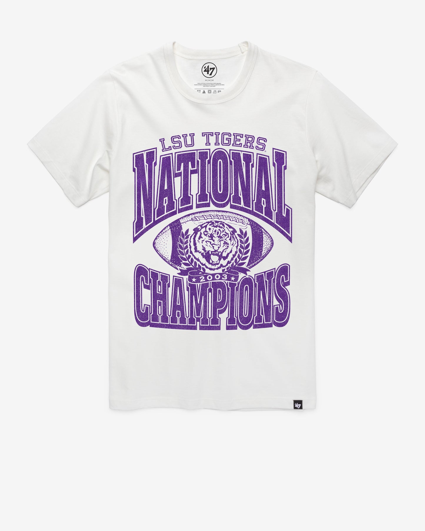 LOUISIANA STATE TIGERS LSU MONOCHROME '47 FRANKLIN TEE