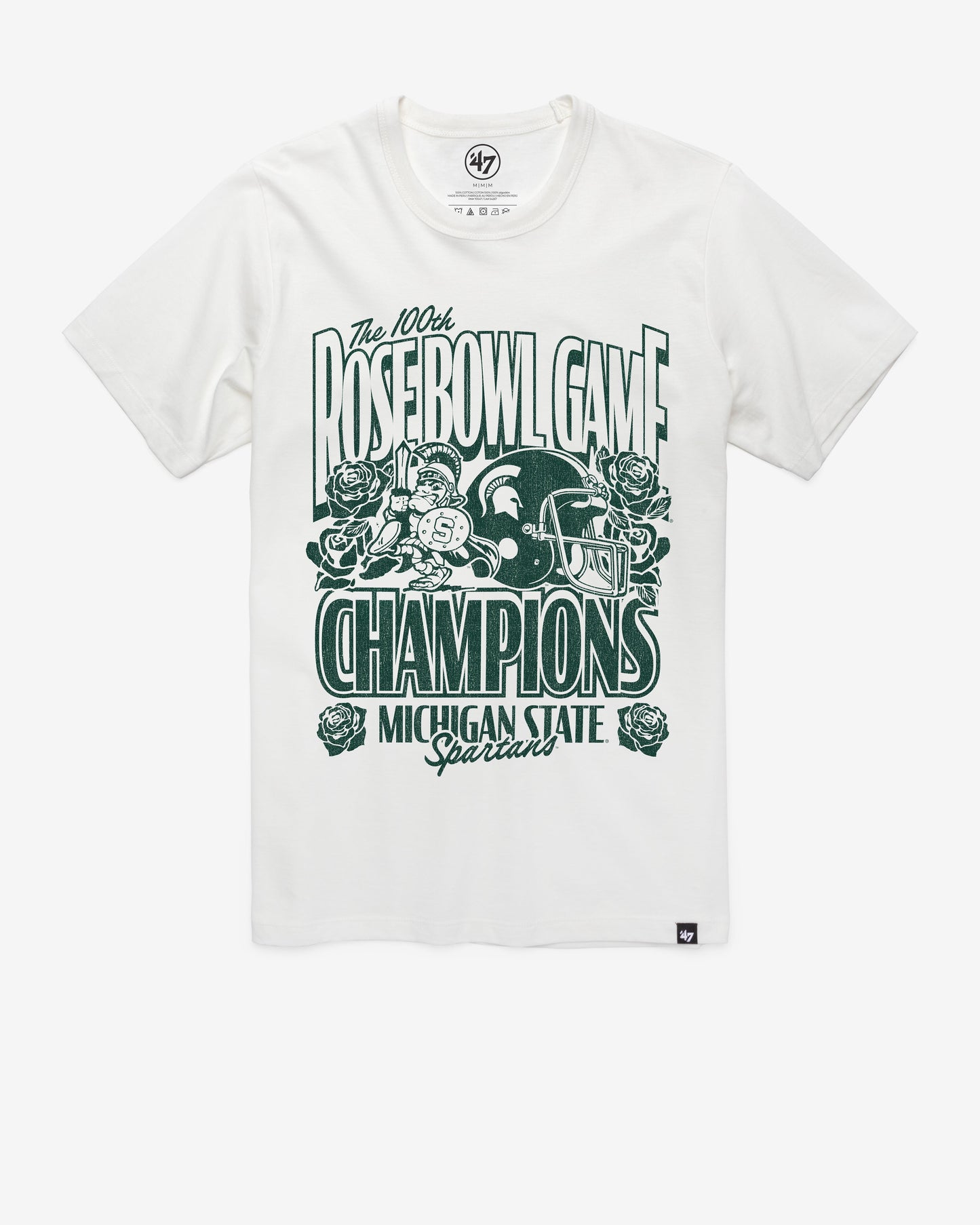 MICHIGAN STATE SPARTANS MONOCHROME '47 FRANKLIN TEE
