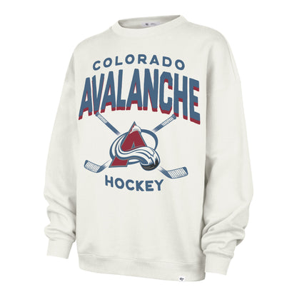 COLORADO AVALANCHE ARCH CLOUD '47 OVERSIZED CREW WOMENS