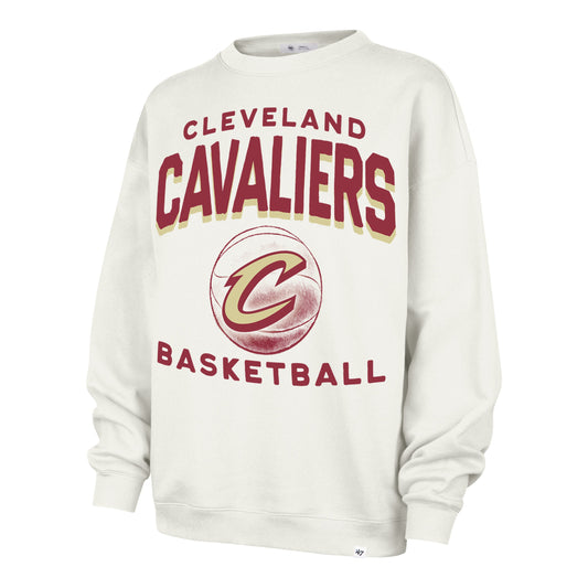 CLEVELAND CAVALIERS ARCH CLOUD '47 OVERSIZED CREW WOMENS