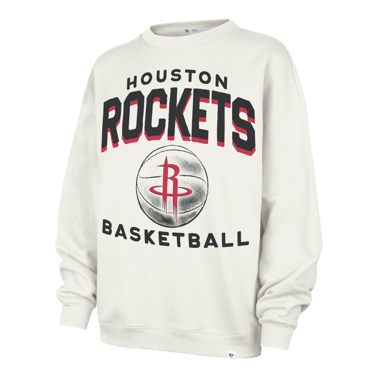 HOUSTON ROCKETS ARCH CLOUD '47 OVERSIZED CREW WOMENS