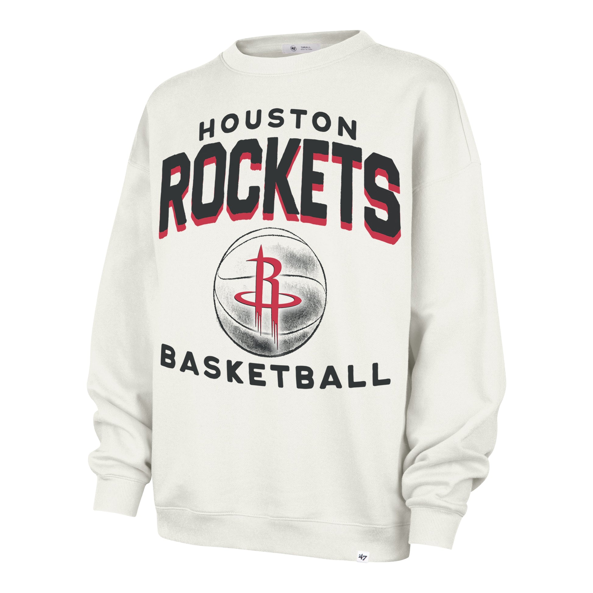 HOUSTON ROCKETS ARCH CLOUD '47 OVERSIZED CREW WOMENS