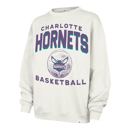 CHARLOTTE HORNETS ARCH CLOUD '47 OVERSIZED CREW WOMENS